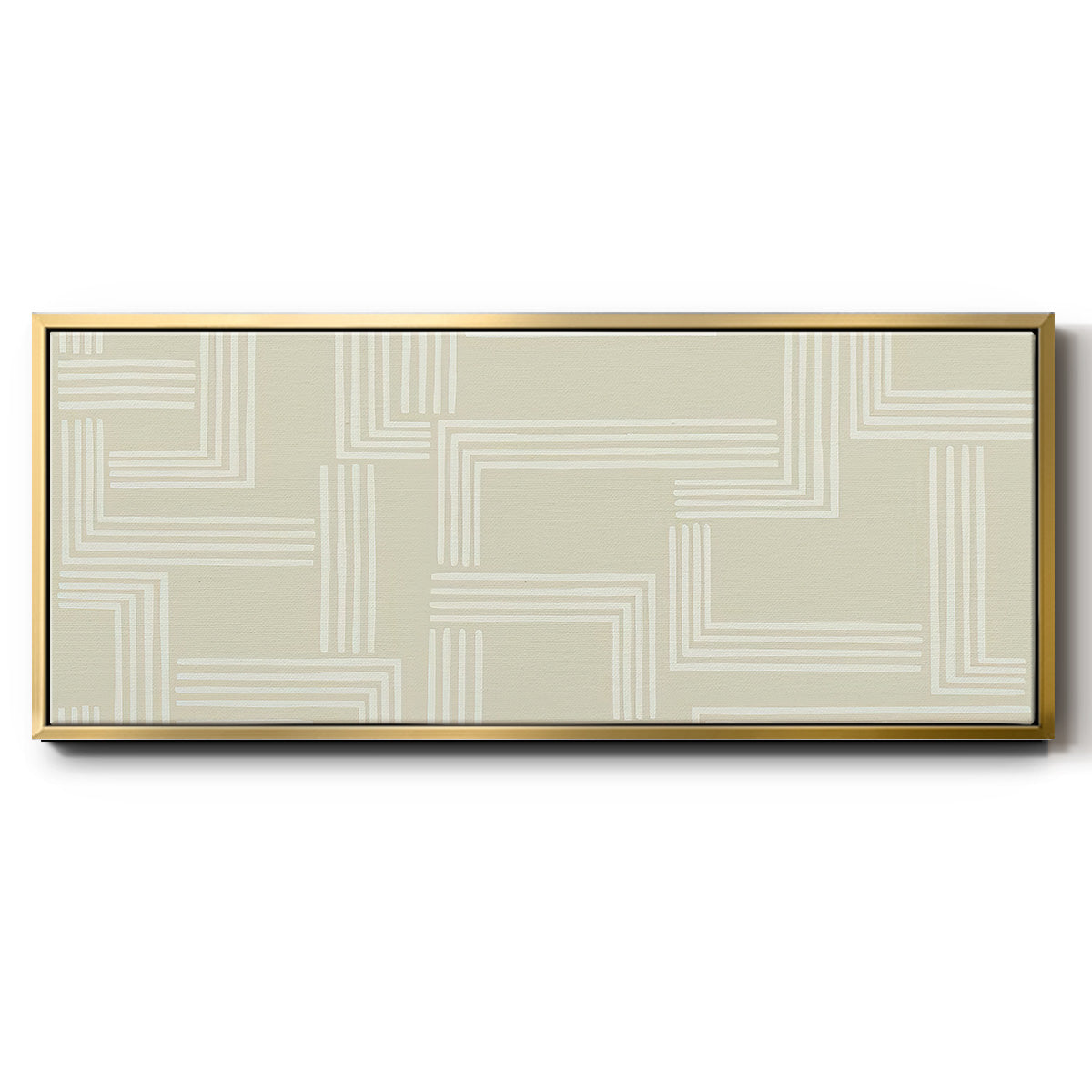 Roll Crossing IV - Floater Framed Canvas Print