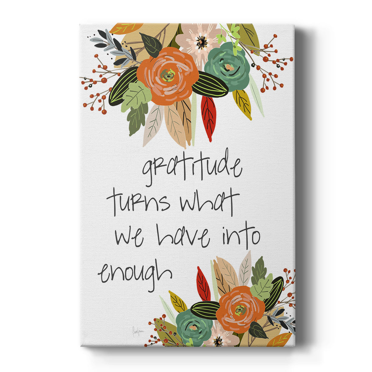 Illustrated Impressions II - Canvas Art Print