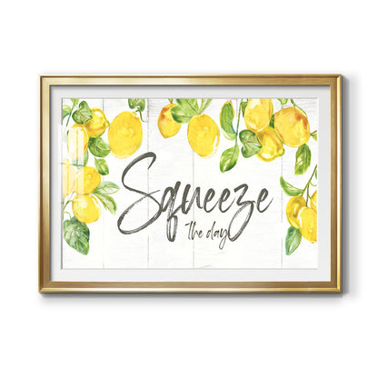 Lemon Squeeze Premium Framed Print - Ready to Hang