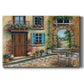 Tuscan Courtyard Premium Gallery Wrapped Canvas - Ready to Hang