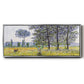 Sunlight Effect Under the Poplars, 1887 - Floater Framed Canvas Print