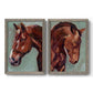 Paint by Number Horse I - Premium Framed Canvas 2 Piece Set - Ready to Hang