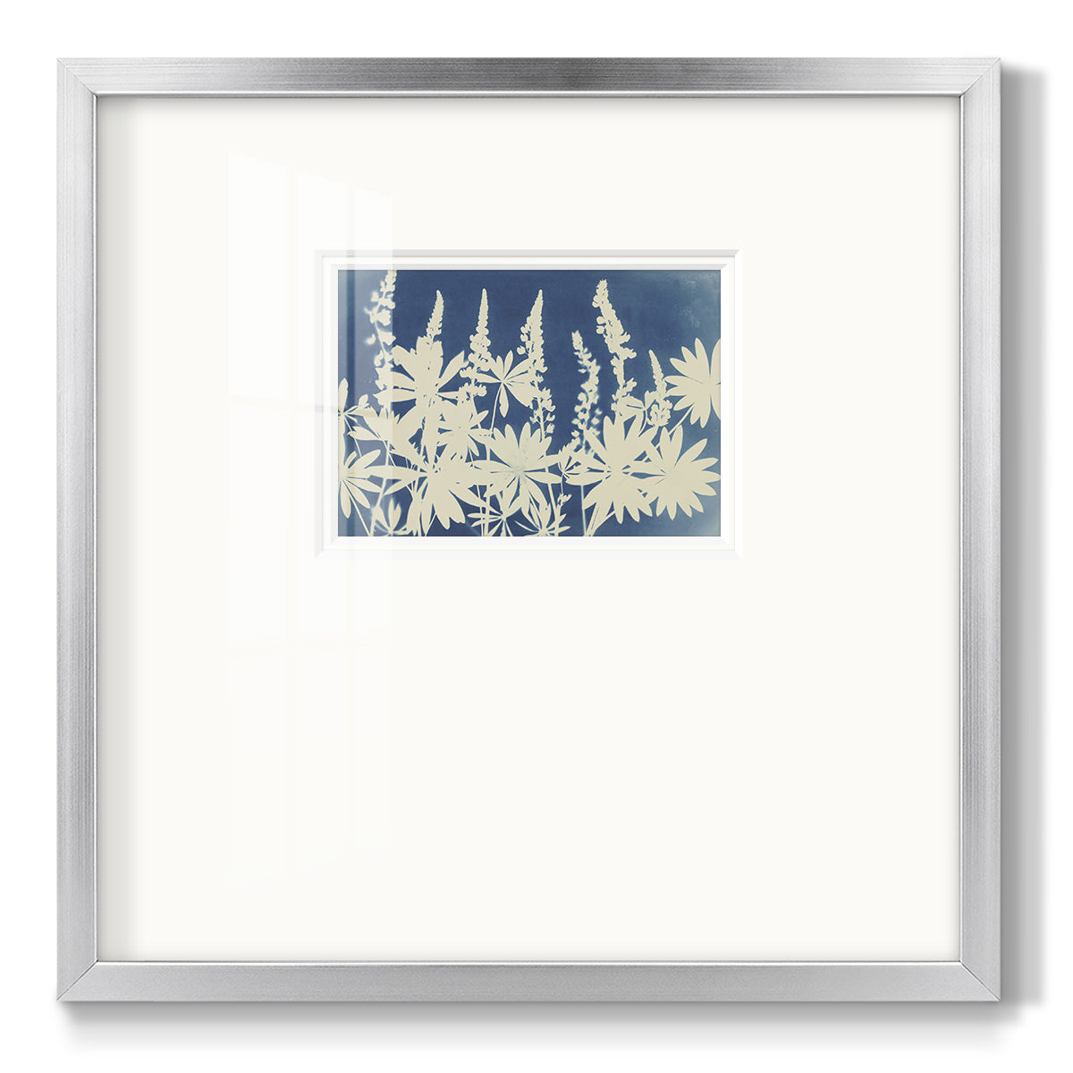 Lovely Lupine Premium Framed Print Double Matboard