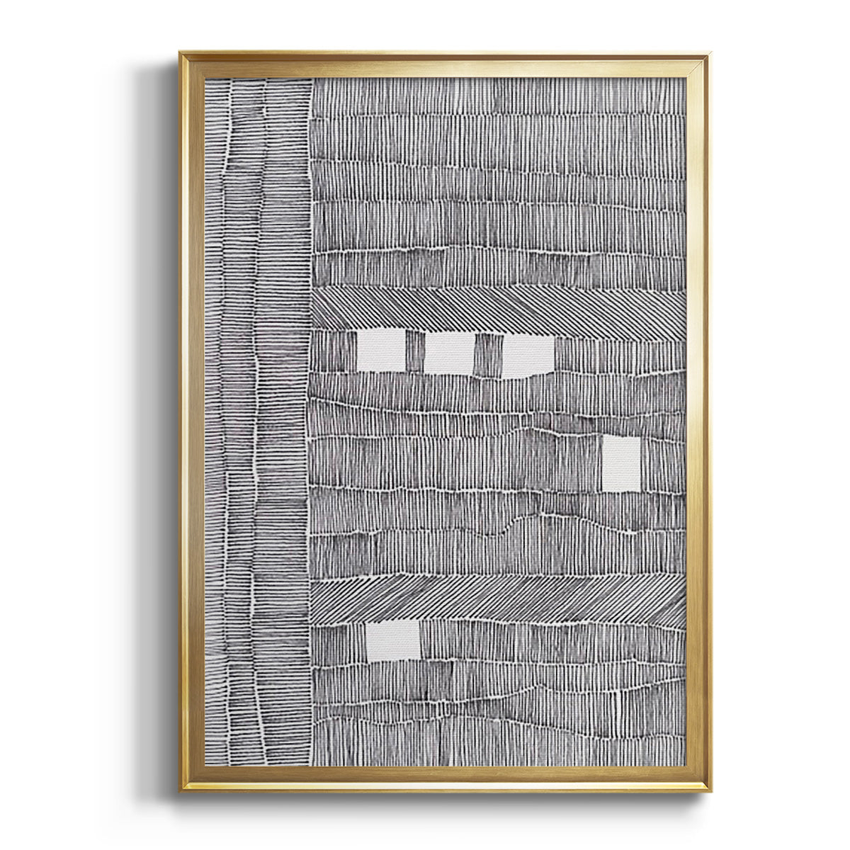 Tedious I - Modern Framed Canvas Print