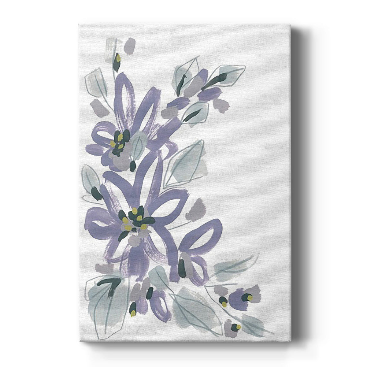 Periwinkle Patch I - Canvas Art Print