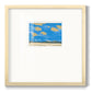 Textured Beachscape I - Double Matboard Framed Print