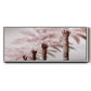 Stately Palms - Floater Framed Canvas Print