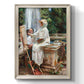 The Fountain Villa Torlonia, Frascati, Italy - Ornate Framed Canvas Print