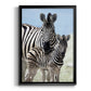 Family of Namibia - Modern Framed Canvas Print