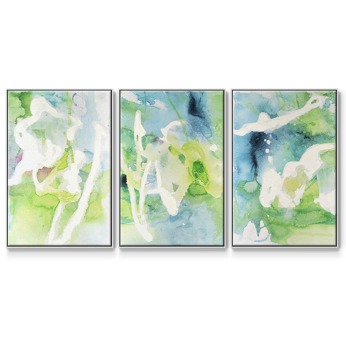 Rising Above I - Floater Framed Canvas Set