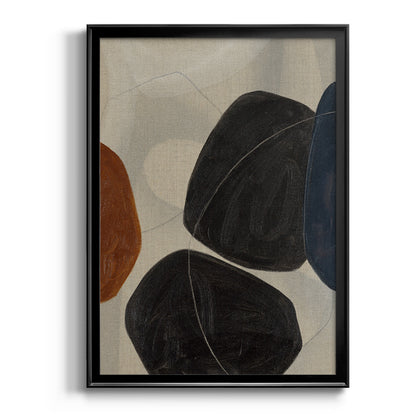 Gravity I - Modern Framed Canvas Print