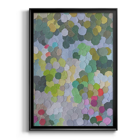 Huntington Gardens - Modern Framed Canvas Print