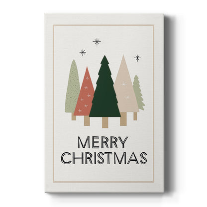 Pearled Yule Carol - Canvas Art Print