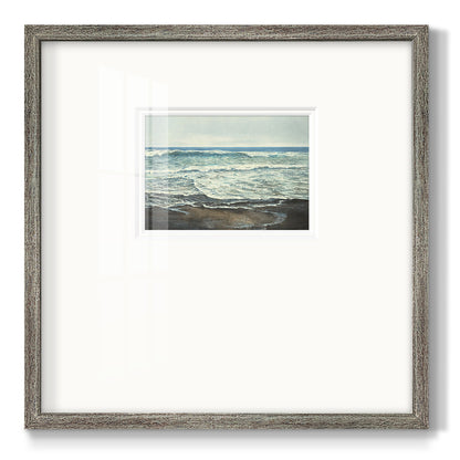 Coastal Reflection - Double Matboard Framed Print