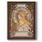 Zodiaque (La Plume) - Ornate Framed Canvas Print