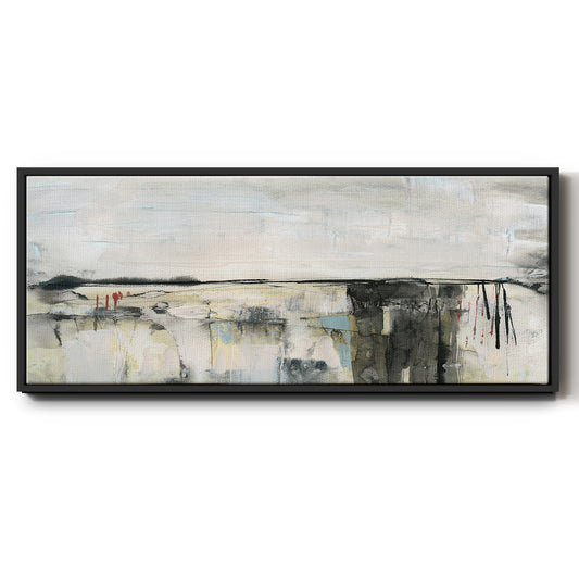 Valley View II - Floater Framed Canvas Print