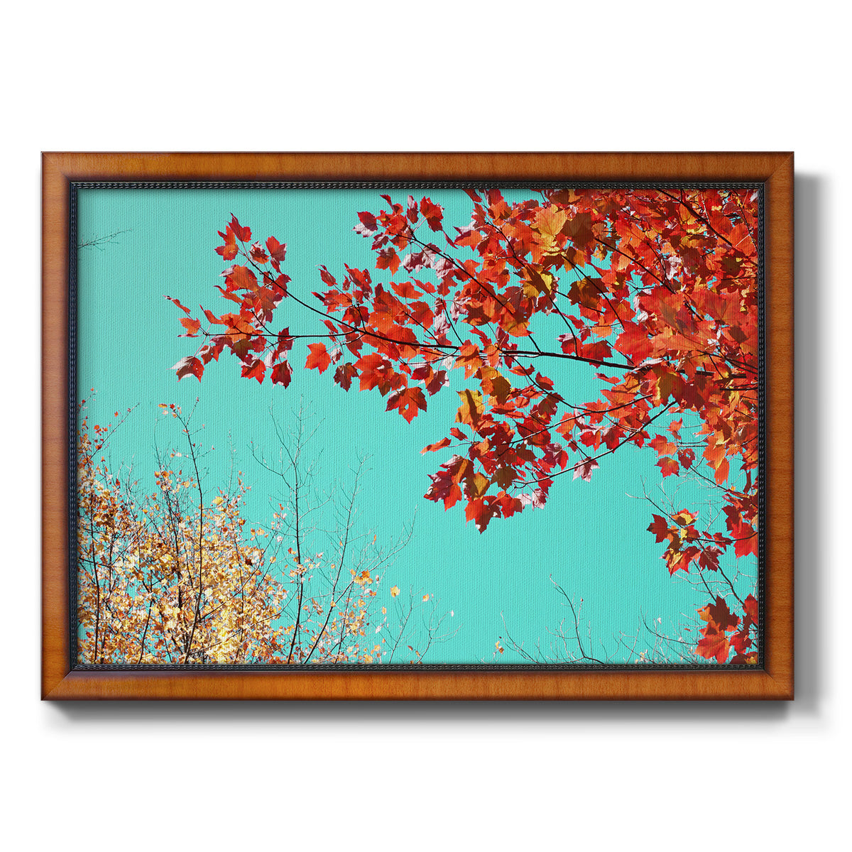 Autumn Tapestry I - Ornate Framed Canvas Print