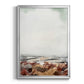 Coastal Inlet Study I - Modern Framed Canvas Print