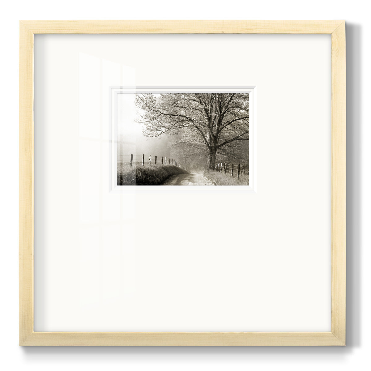 Green Hopper - Double Matboard Framed Print