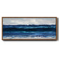 Beach Summer Surf - Floater Framed Canvas Print