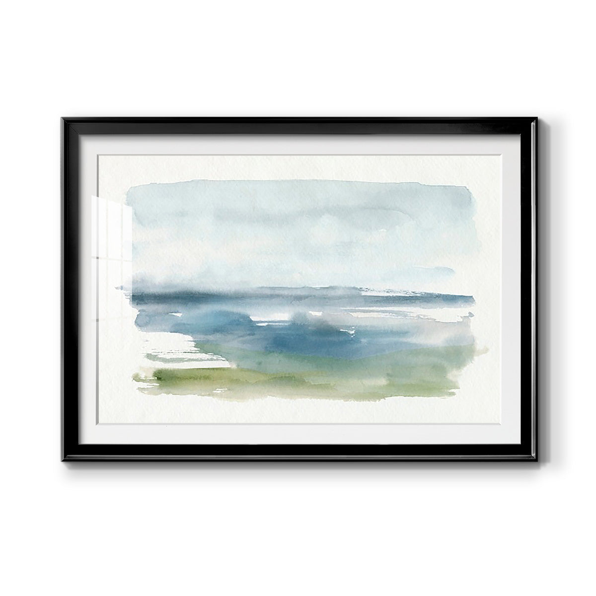 Coastline Splash IV Premium Framed Print - Ready to Hang