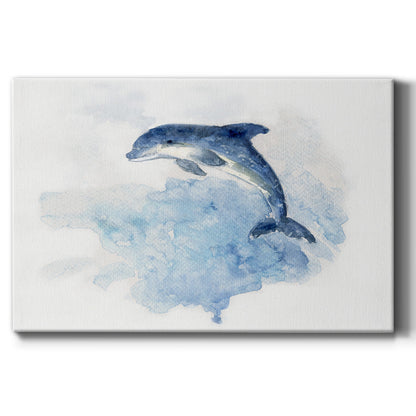 Wave Jumping - Canvas Art Print