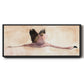 Touching Down II - Floater Framed Canvas Print