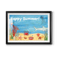 Cute Sea Creatures I Premium Framed Print - Ready to Hang