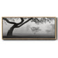 Morning Mist, Farmington Hills, Michigan - Floater Framed Canvas Print