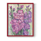 Gladiolas Blooming I - Restickable Framed Art Print