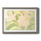 Verdant Floral Abstract II - Barnwood Framed Art Print
