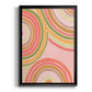 Abstract Rainbow I - Modern Framed Canvas Print