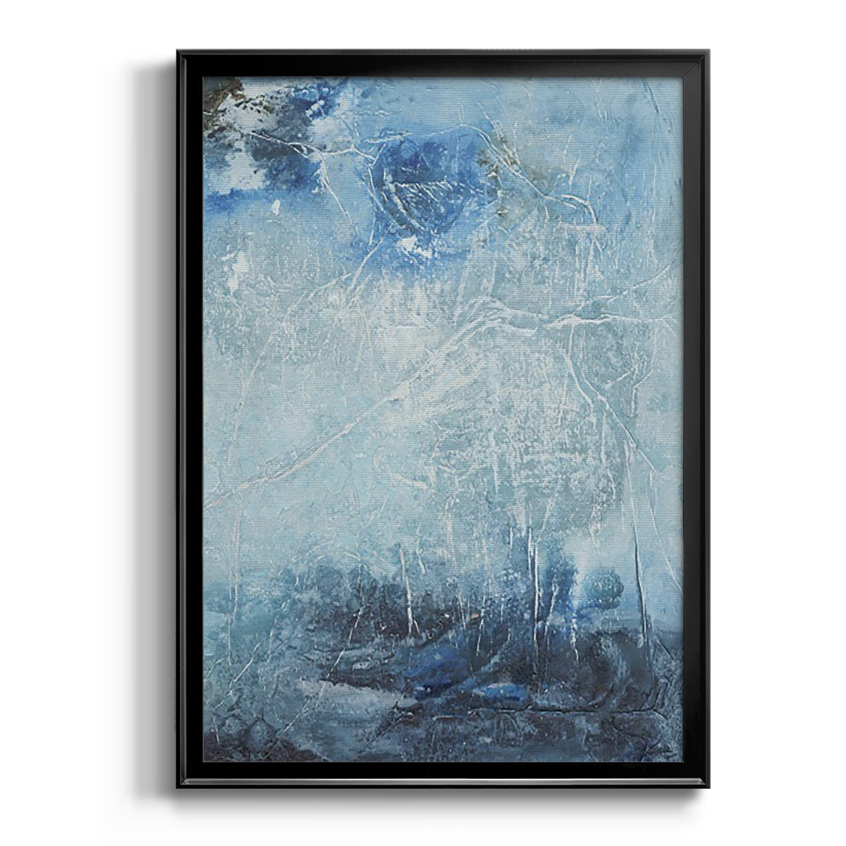 Coastal Seas IV - Modern Framed Canvas Print