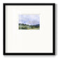 Pastoral Horizons I - Double Matboard Framed Print