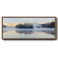 Scene on the Water VIII - Floater Framed Canvas Print