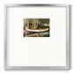Golden Canoe - Double Matboard Framed Print