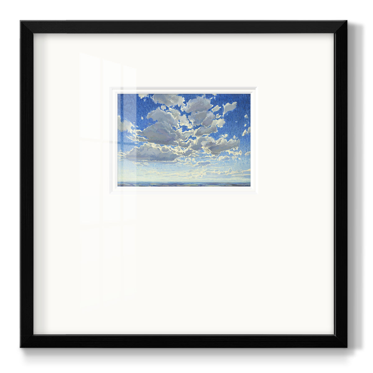 Cloudscape - Double Matboard Framed Print