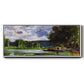 The Banks of the Seine near Jeufosse (Eure), 1880 - Floater Framed Canvas Print
