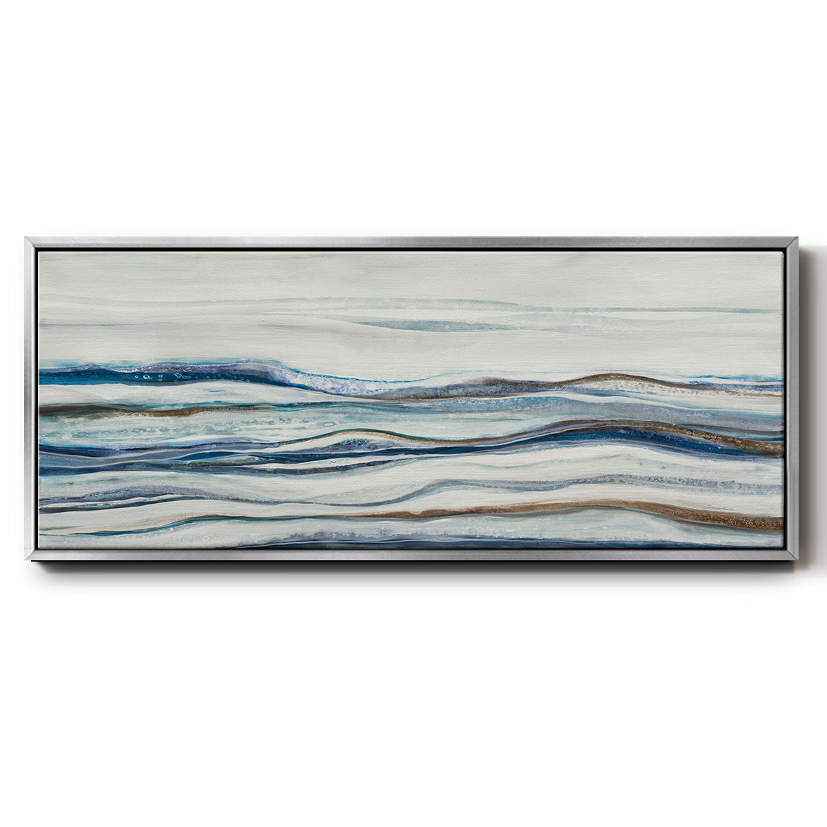 Shifting Sands - Floater Framed Canvas Print