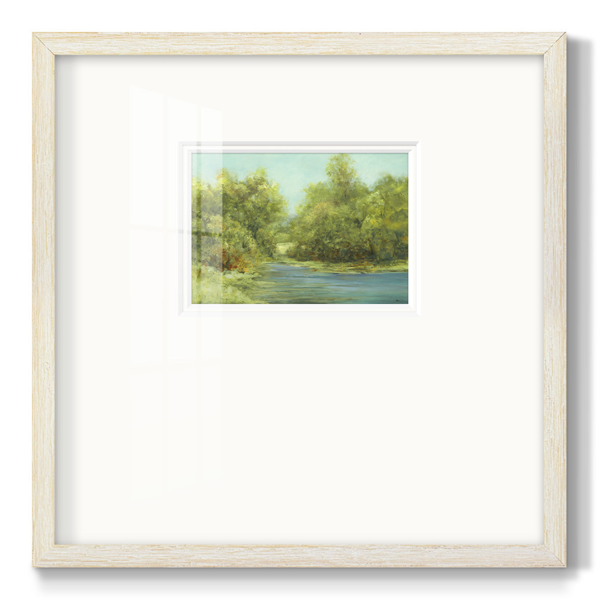 Country Views III- Premium Framed Print Double Matboard