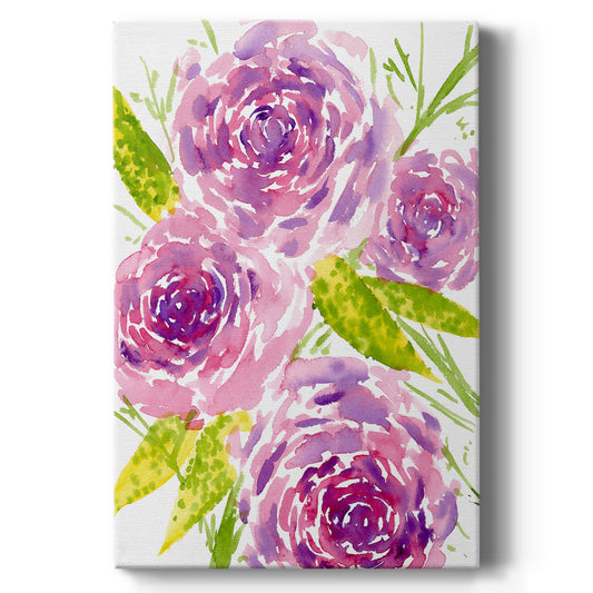 Bouquet Rose II - Canvas Art Print