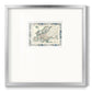 Bordered Map of Europe - Double Matboard Framed Print