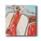 Retro Scooter II-Premium Gallery Wrapped Canvas - Ready to Hang