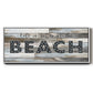 Better at the Beach - Floater Framed Canvas Print