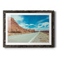New Mexico Drive II - Barnwood Framed Art Print