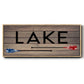Lake Paddles - Floater Framed Canvas Print