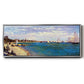 Regatta at Sainte Adresse - Floater Framed Canvas Print