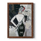 Fashion Mosaic II - Barnwood Framed Canvas Print