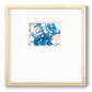 Dancing Blue II Premium Framed Print Double Matboard