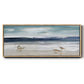 Sandpiper Bay - Floater Framed Canvas Print